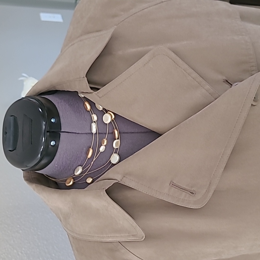 NEW: London Fog Trench Long Coat - Picture 4 of 16